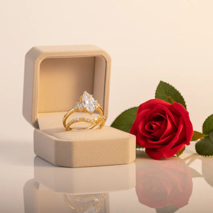 Soulmate Duo Moissanite Set (2 Carat)