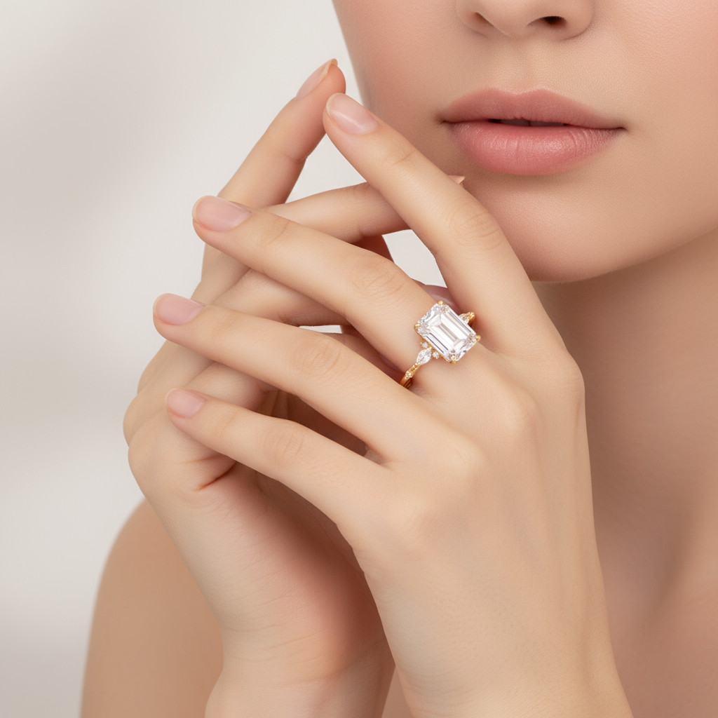 Eternal Light Moissanite Ring (3.5 Carat)